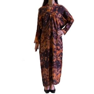 *SOLD* Earth tones maxi dress